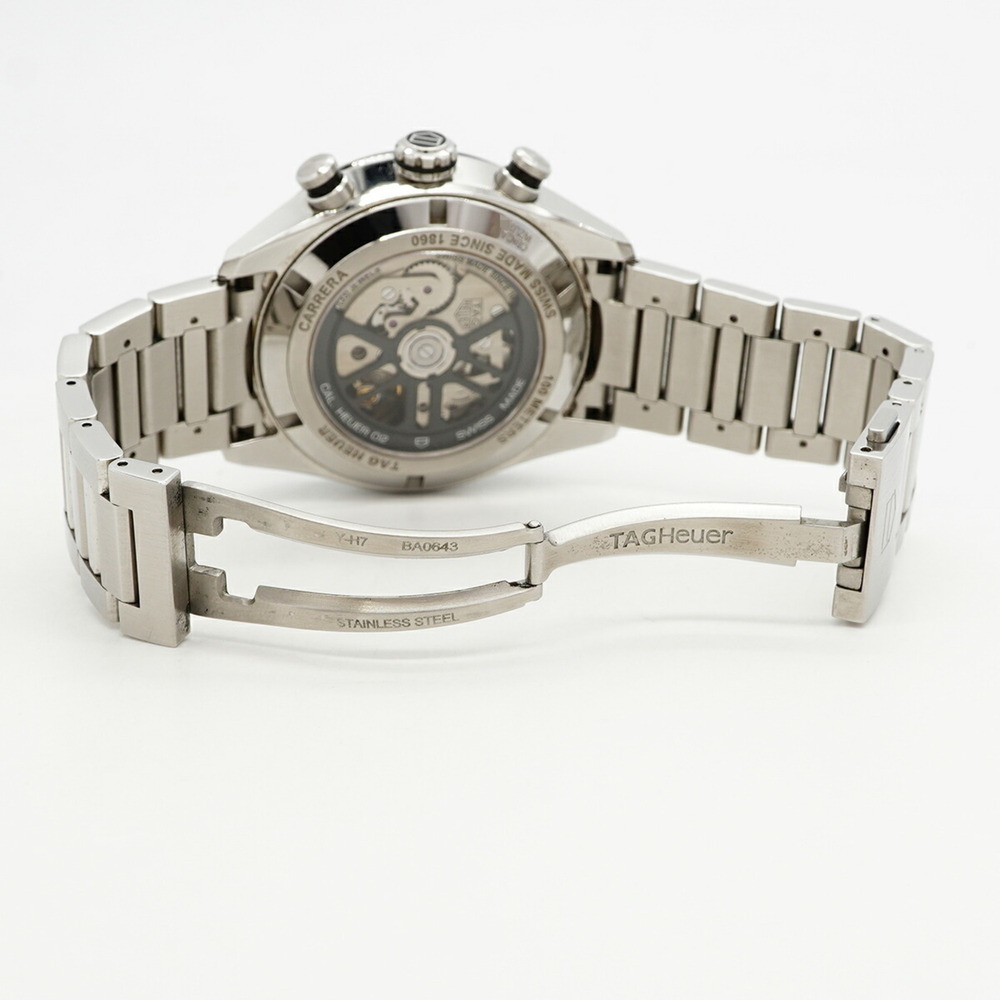 TAG Heuer Carrera Calibre 02 CBN2A1B Black Dial Men's Watch - Picture 4 of 9